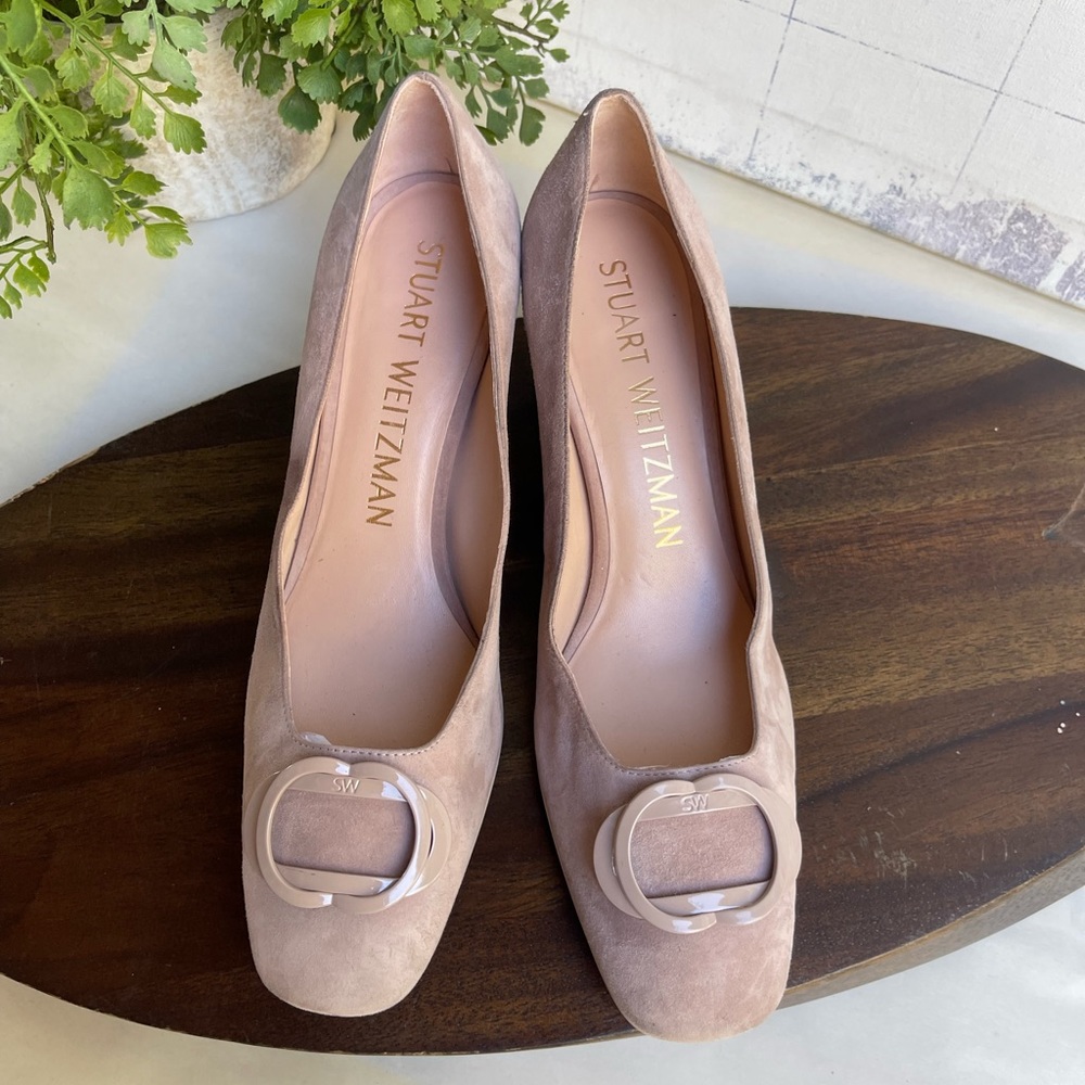 STUART WEITZMAN Anicia Dolce Taupe color size 9